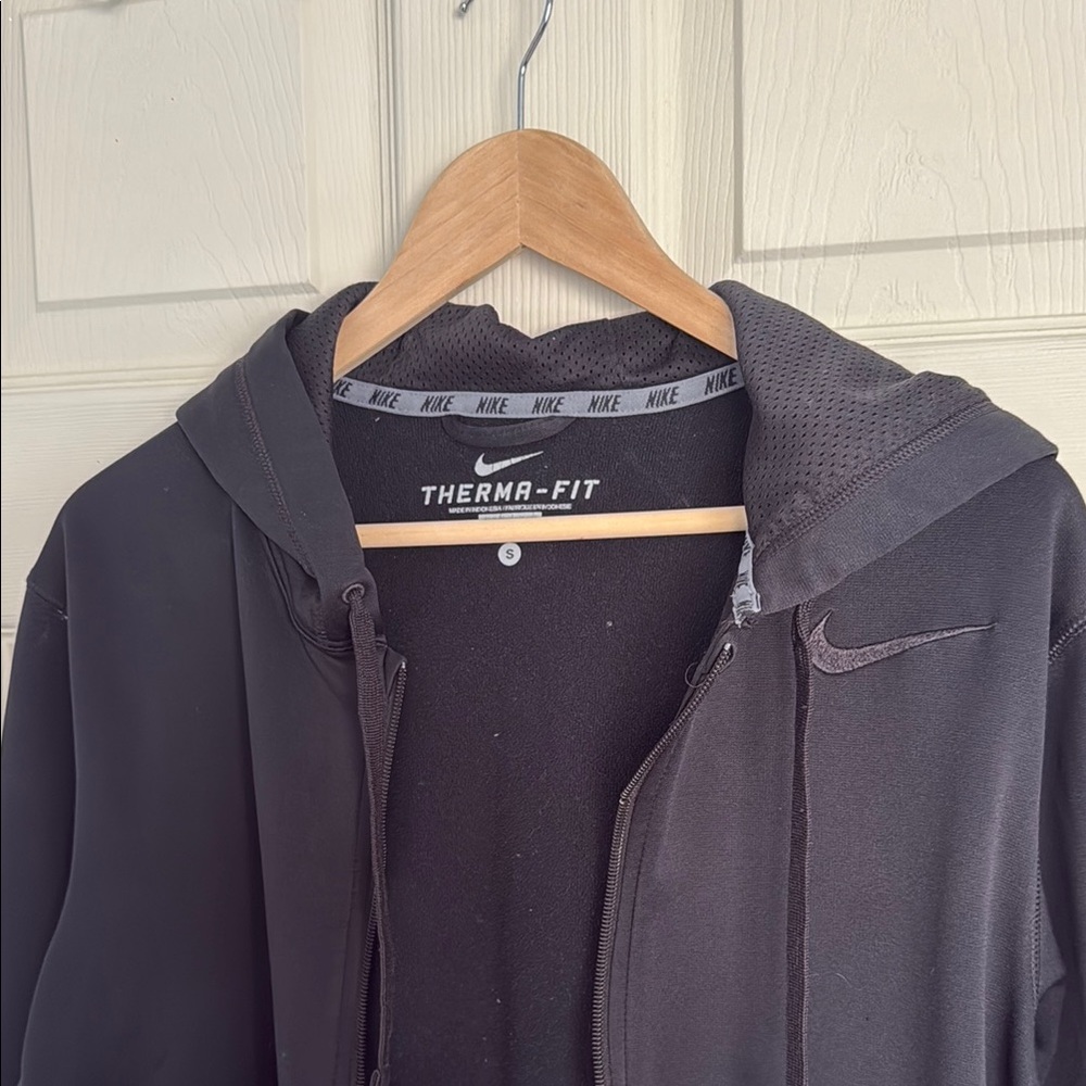 Nike Black Full-Zip Hoodie